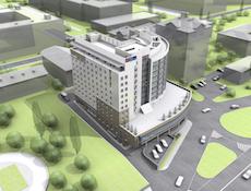 Гостиница «HiltonGardenInn» на Верхней Красносельской улице