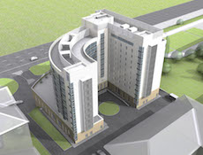 Гостиница «HiltonGardenInn» на Верхней Красносельской улице